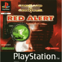 Command and Conquer Red Alert Playstation US box art